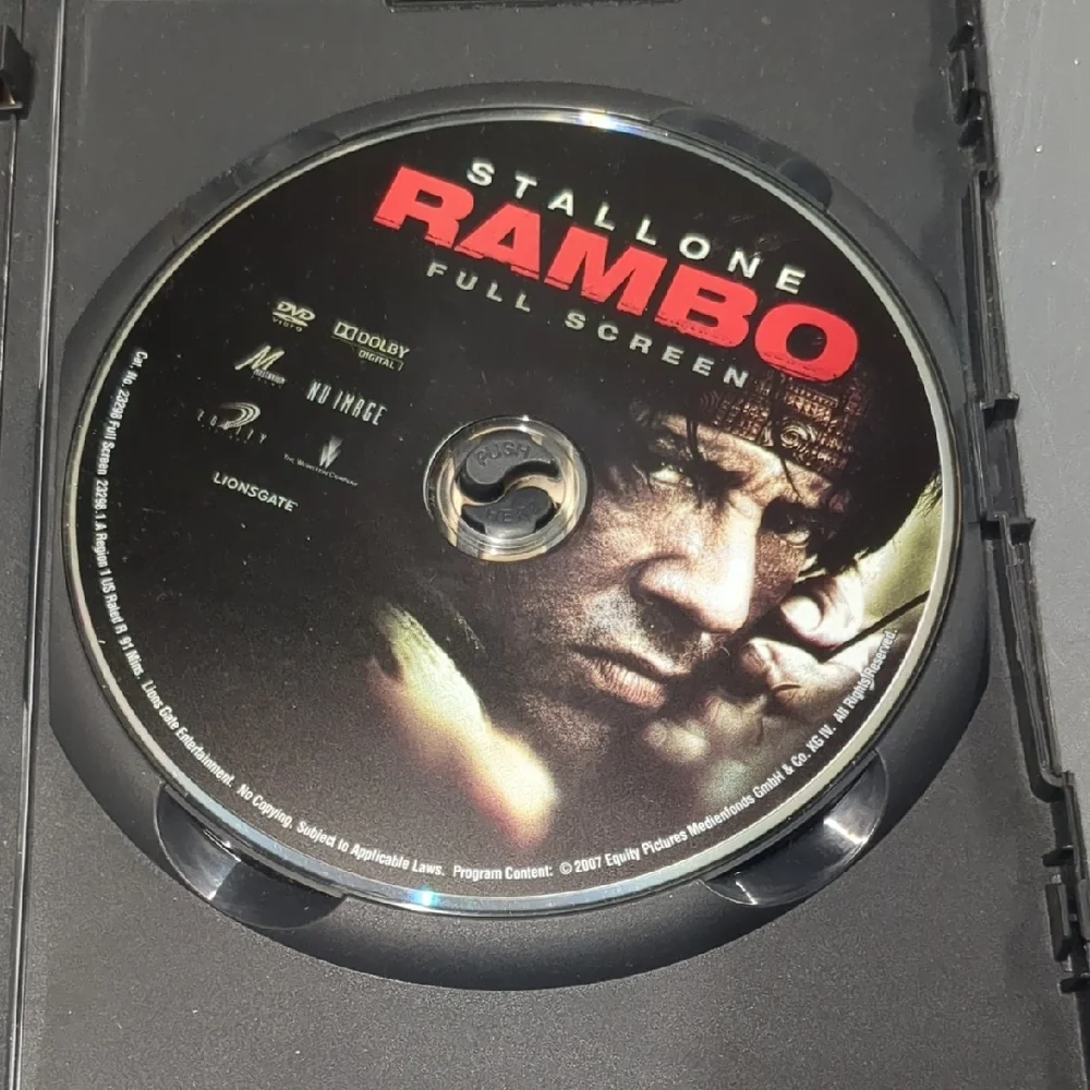 Rambo Full Screen DVD - Picture 3 of 3
